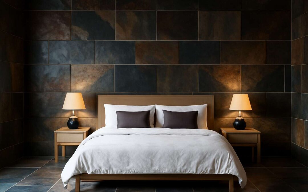Transform Your Space with a Stunning Slate Tile Bedroom: Elegant Design Ideas