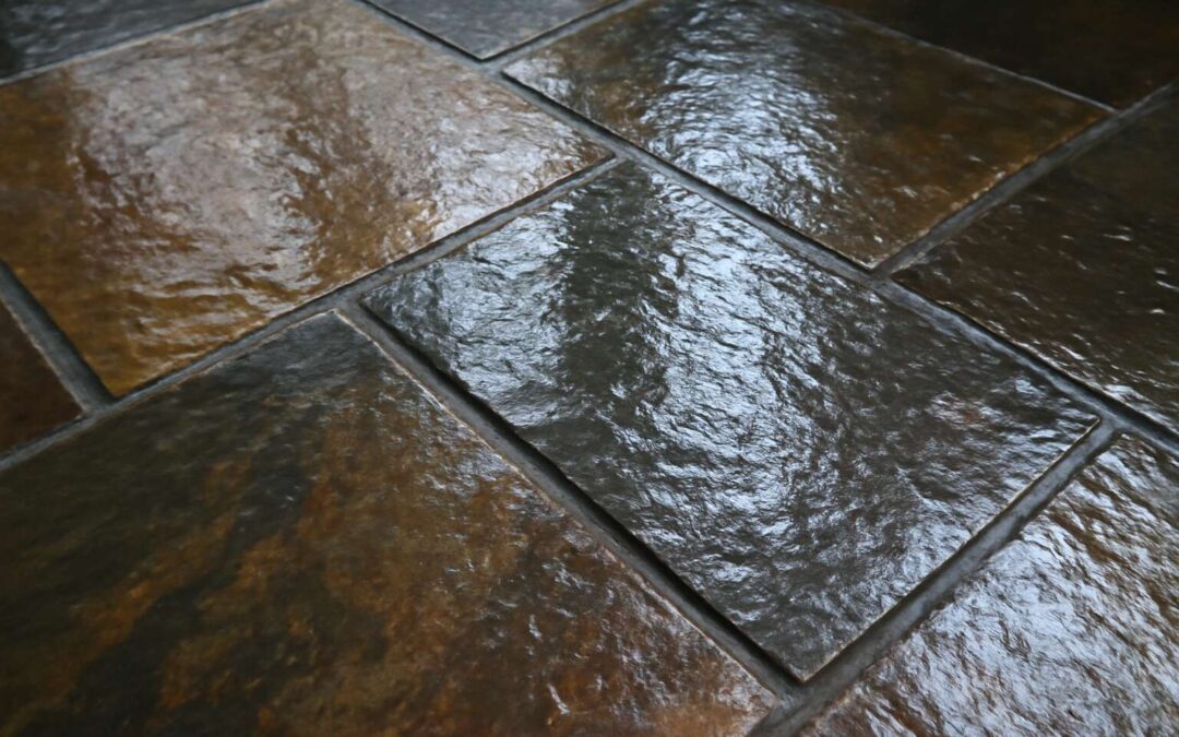 Refresh Your Space: slate tiles stripping and sealing for a showroom finish
